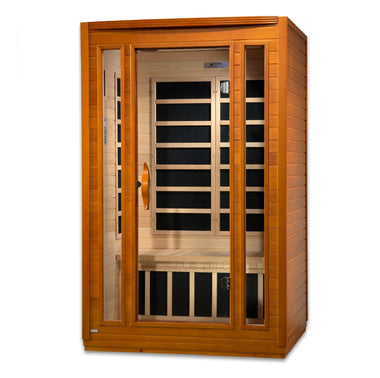 Golden Designs Dynamic "San Marino" 2-Person Low EMF FAR Infrared Sauna | DYN-6206-01