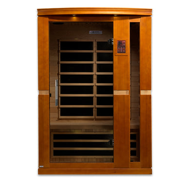 Golden Designs Dynamic "Vittoria" 2 Person Low EMF Infrared Sauna | DYN-6220-01