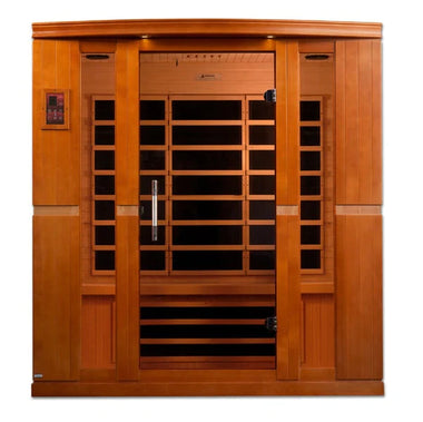Golden Designs Dynamic "Bergamo" 4-Person Low EMF FAR Infrared Sauna | DYN-6440-01