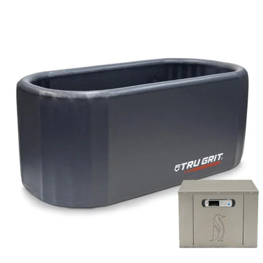 Tru Grit Inflatable Tub & Cold Therapy Chiller
