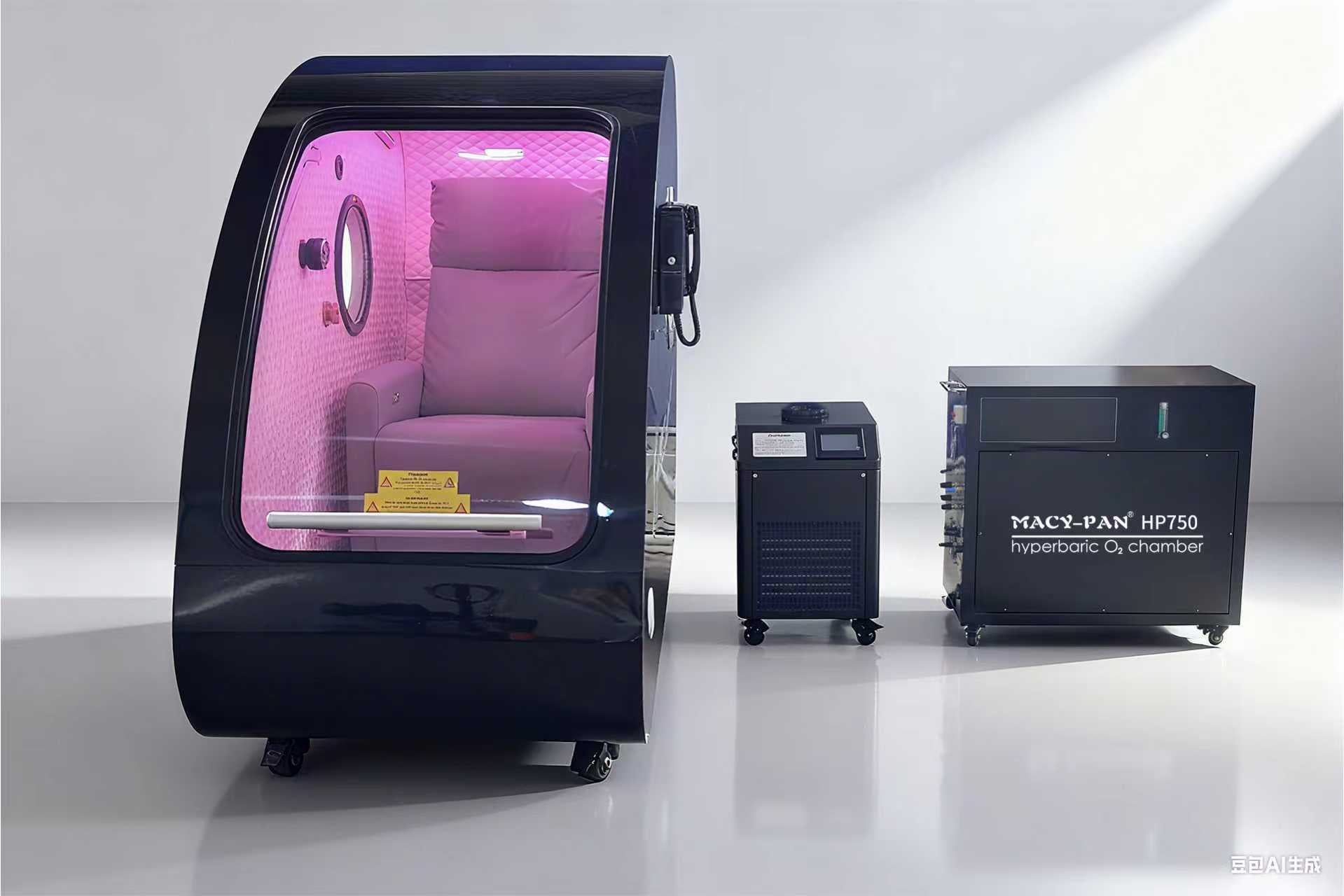 Macy-Pan HP750  2.0 ATA Seated Hard Shell Hyperbaric Chamber