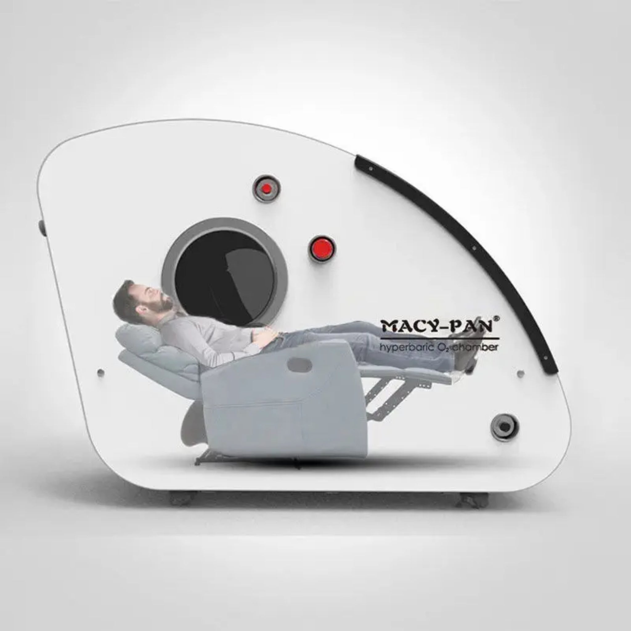 Macy-Pan HP750  2.0 ATA Seated Hard Shell Hyperbaric Chamber