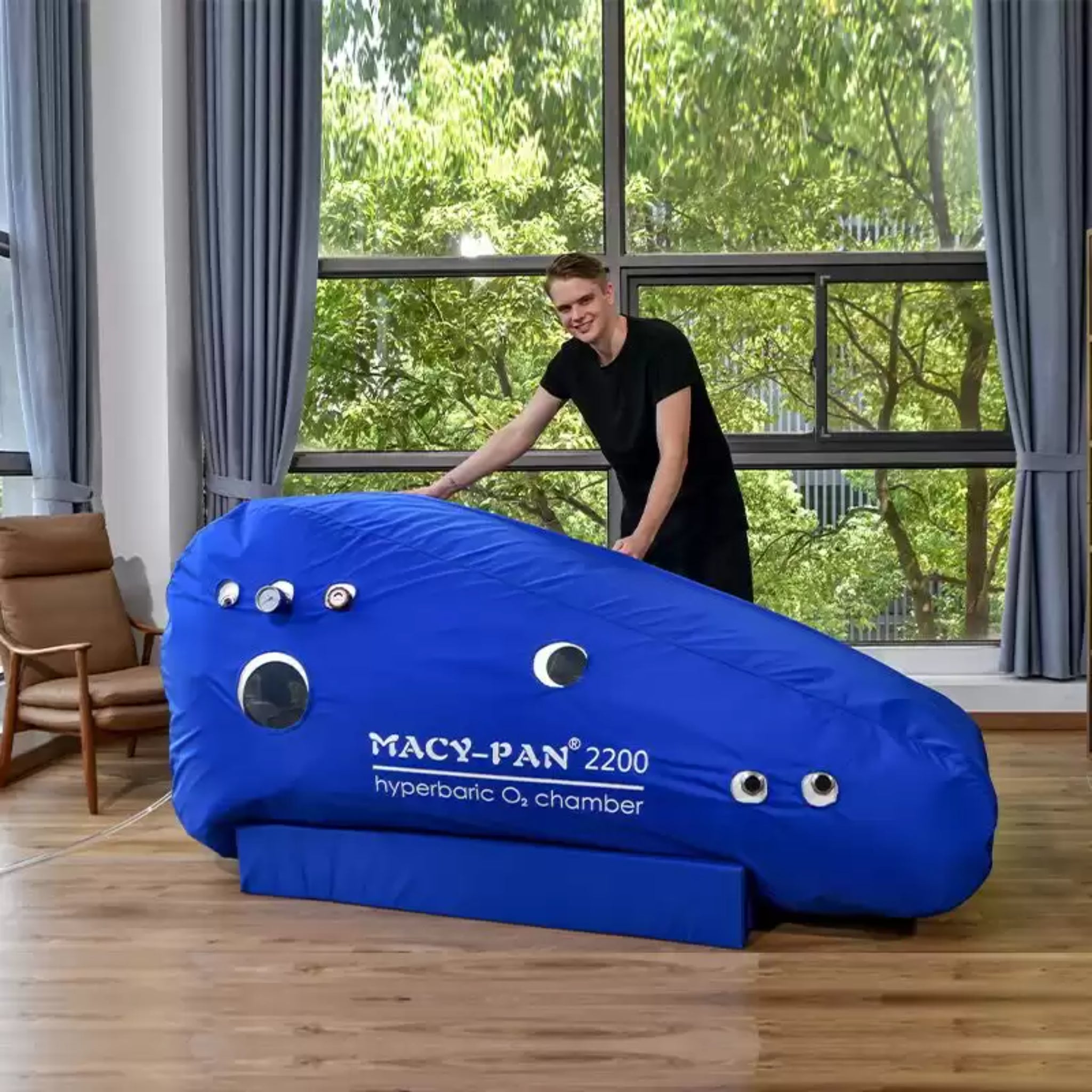 Macy-Pan ST2200 1.5 ATA Soft Sitting Hyperbaric Chamber