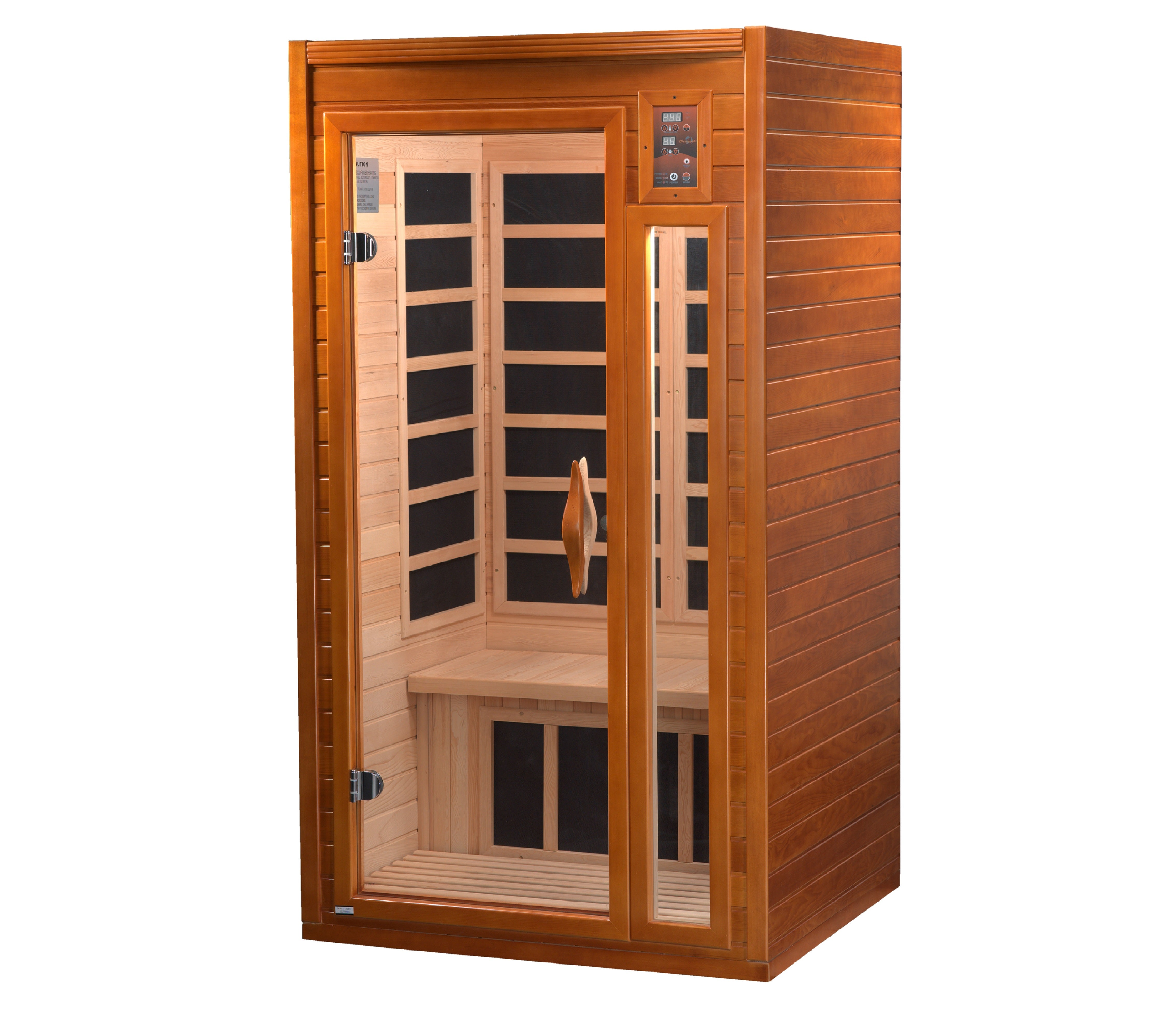 Golden Designs Dynamic Barcelona Elite 1-2 Person Ultra Low EMF FAR Infrared Sauna | DYN-6106-01 Elite