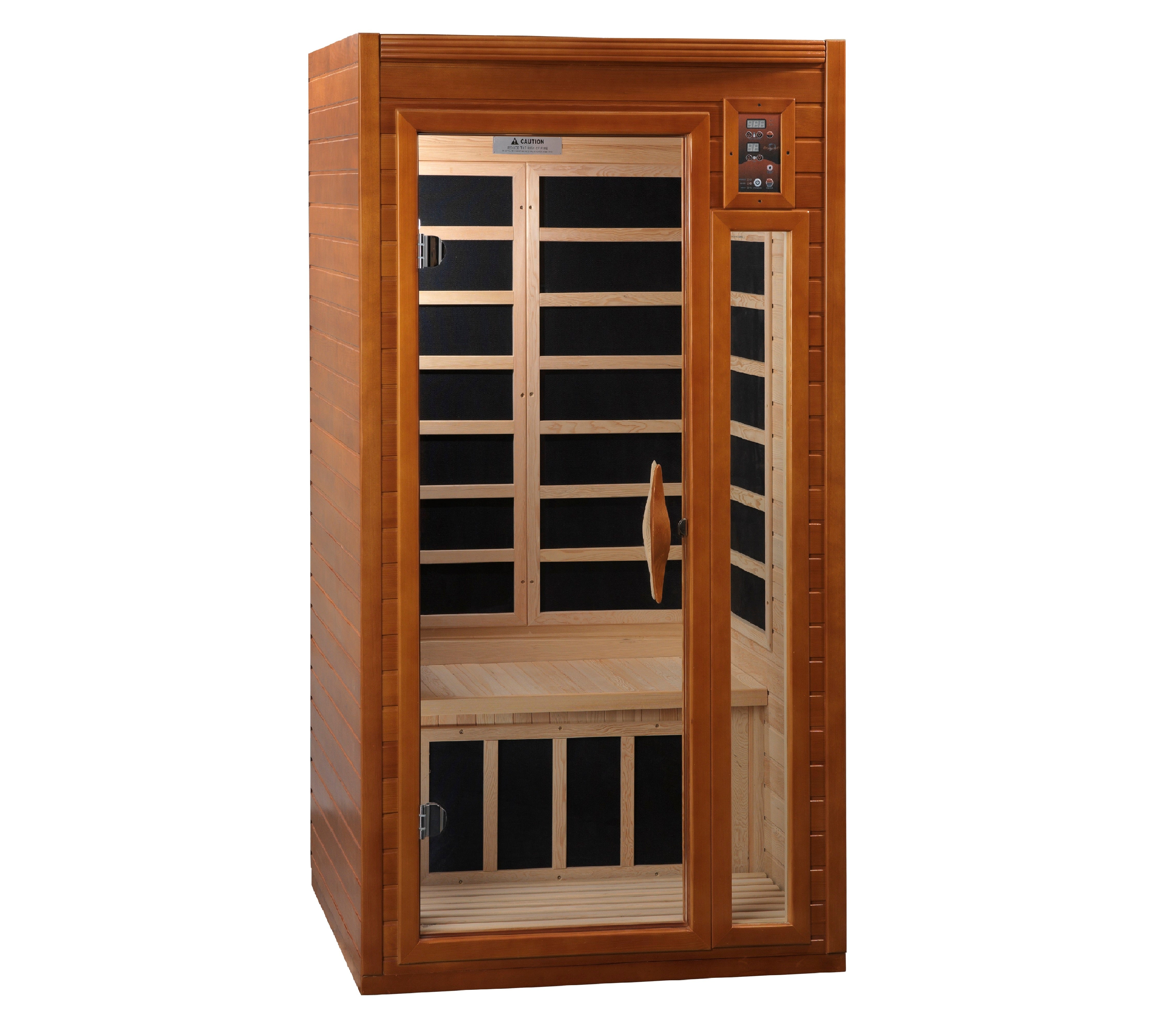 Golden Designs Dynamic Barcelona Elite 1-2 Person Ultra Low EMF FAR Infrared Sauna | DYN-6106-01 Elite