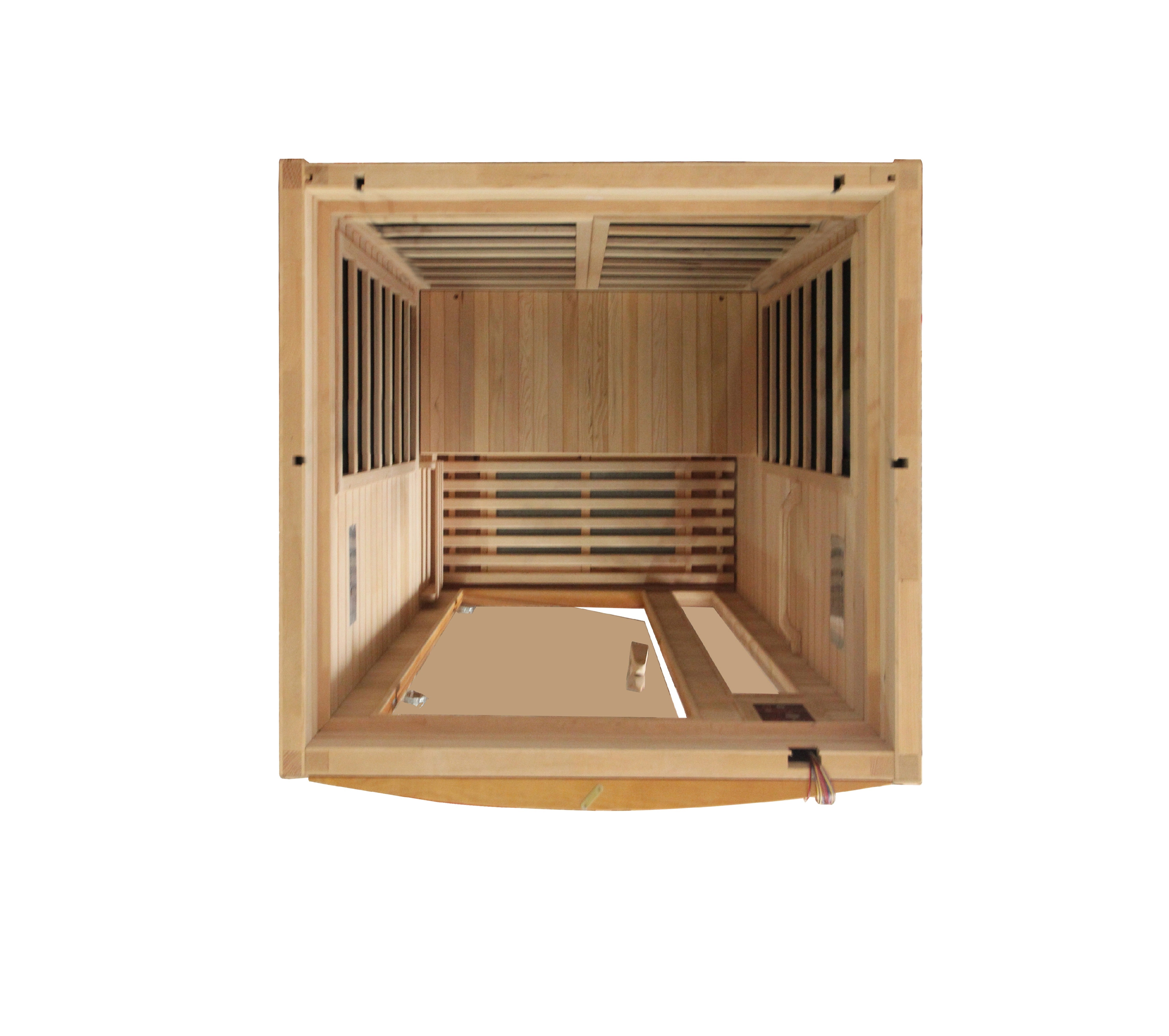 Golden Designs Dynamic Barcelona Elite 1-2 Person Ultra Low EMF FAR Infrared Sauna | DYN-6106-01 Elite