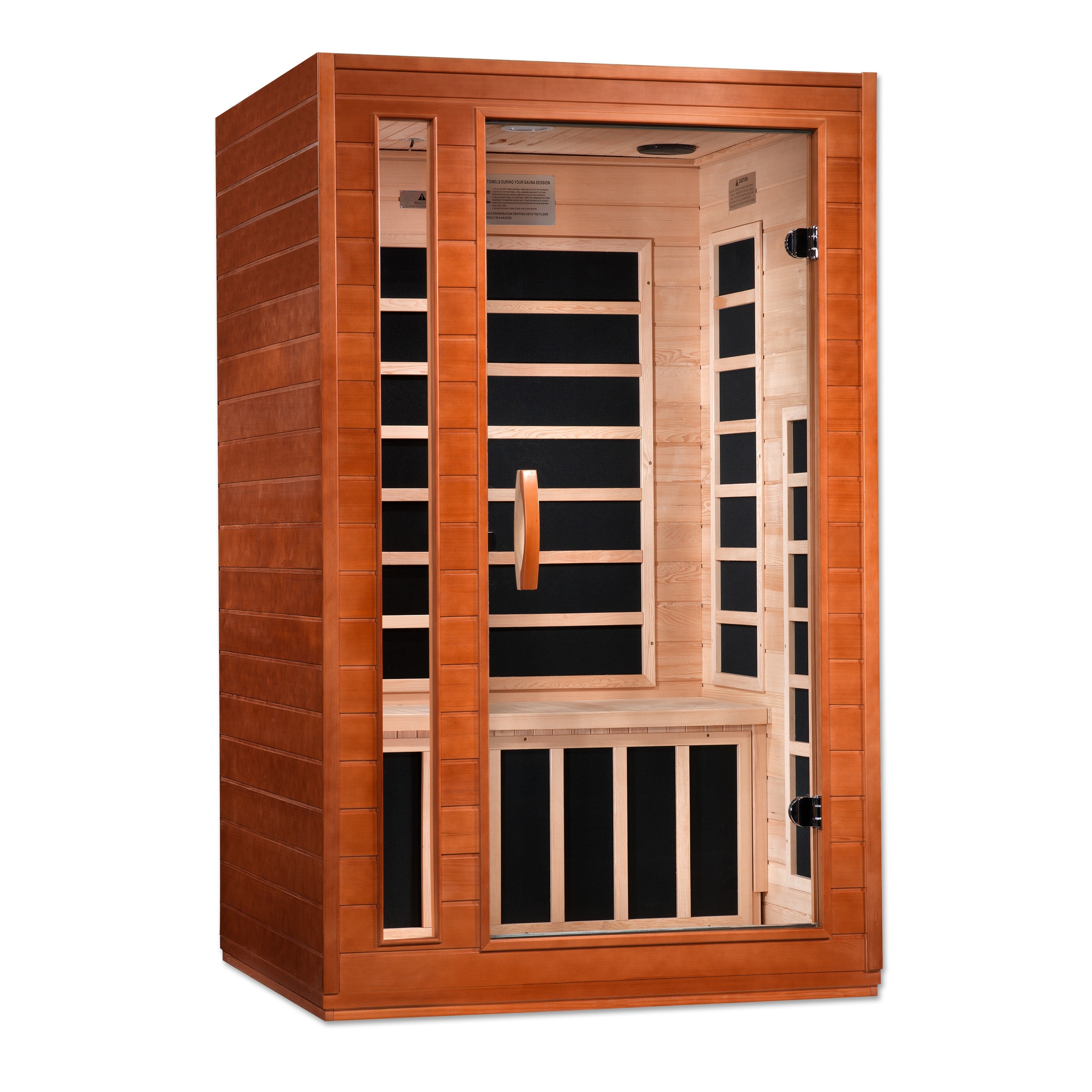 Golden Designs Dynamic "Cordoba" 2-Person Low EMF FAR Infrared Sauna | DYN-6203-01