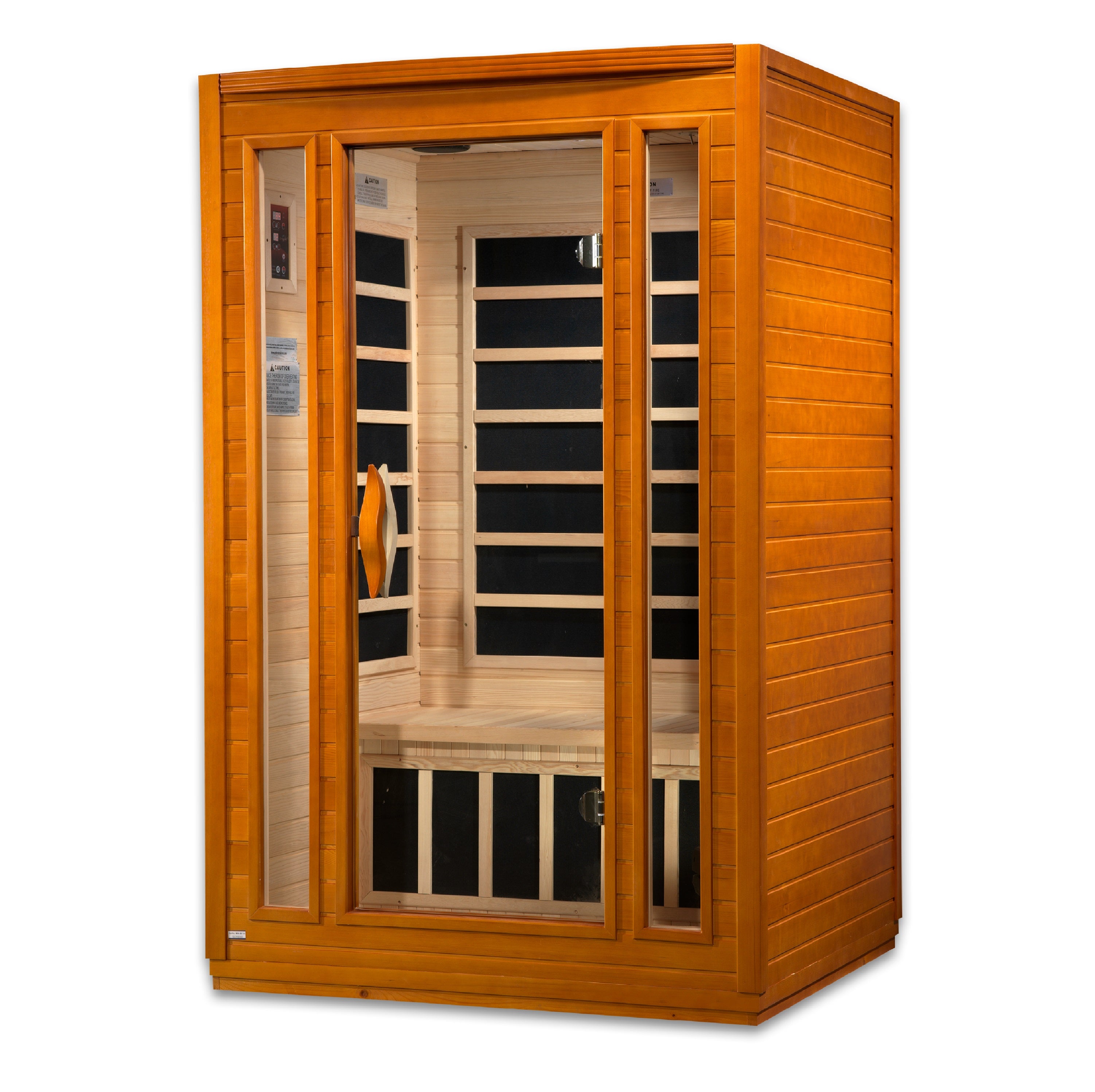 Golden Designs Dynamic "San Marino" 2-Person Low EMF FAR Infrared Sauna | DYN-6206-01