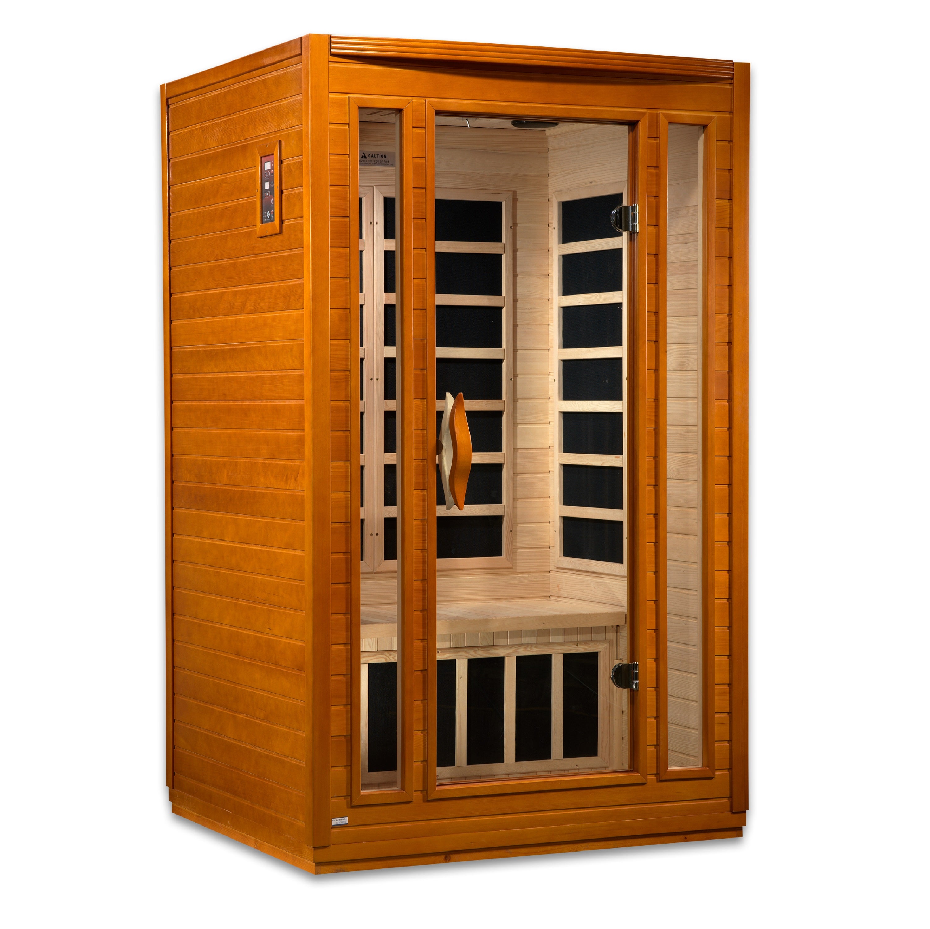 Golden Designs Dynamic "San Marino" 2-Person Low EMF FAR Infrared Sauna | DYN-6206-01