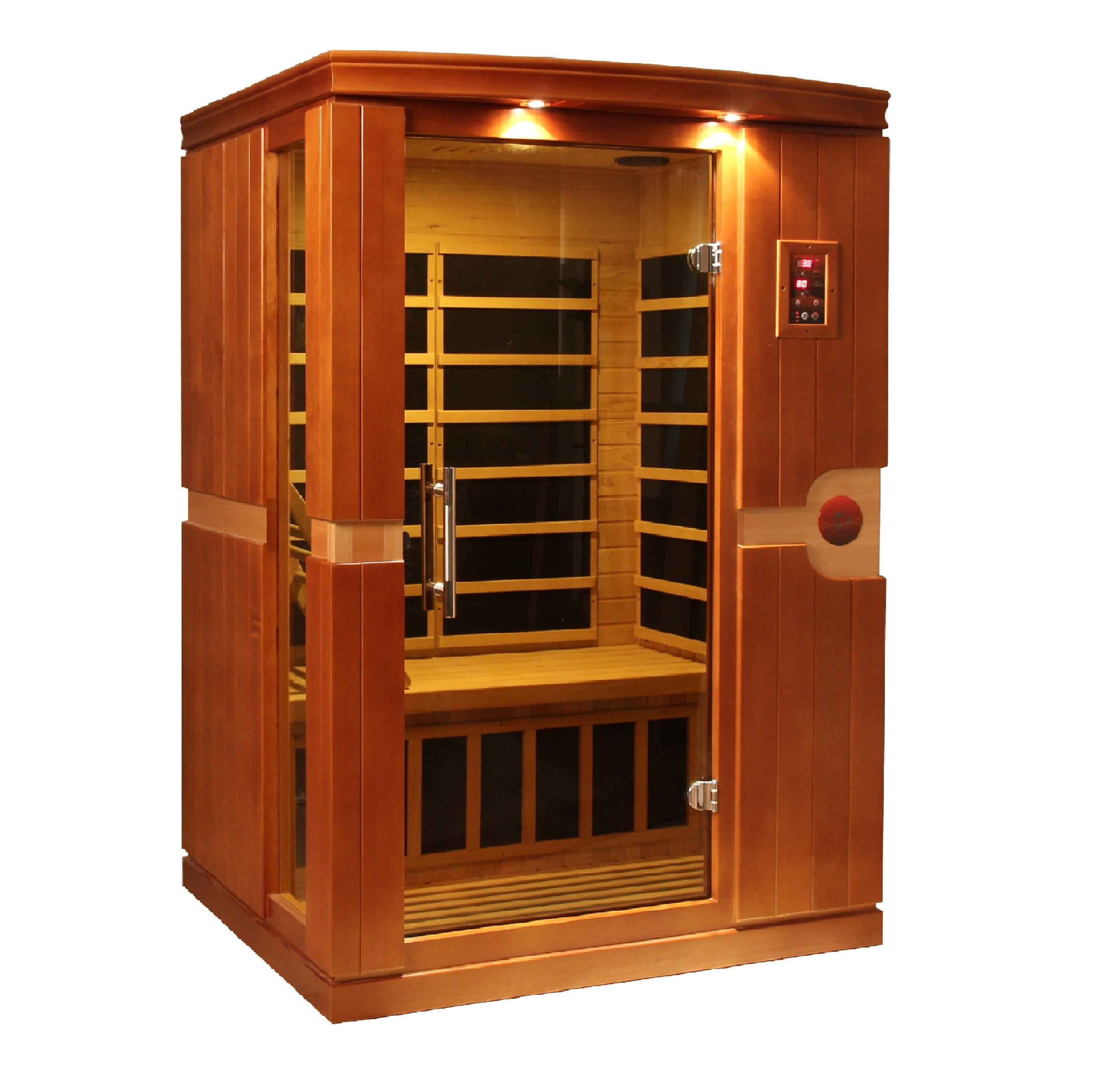 Golden Designs Dynamic "Venice" 2-Person Low EMF FAR Infrared Sauna | DYN-6210-01
