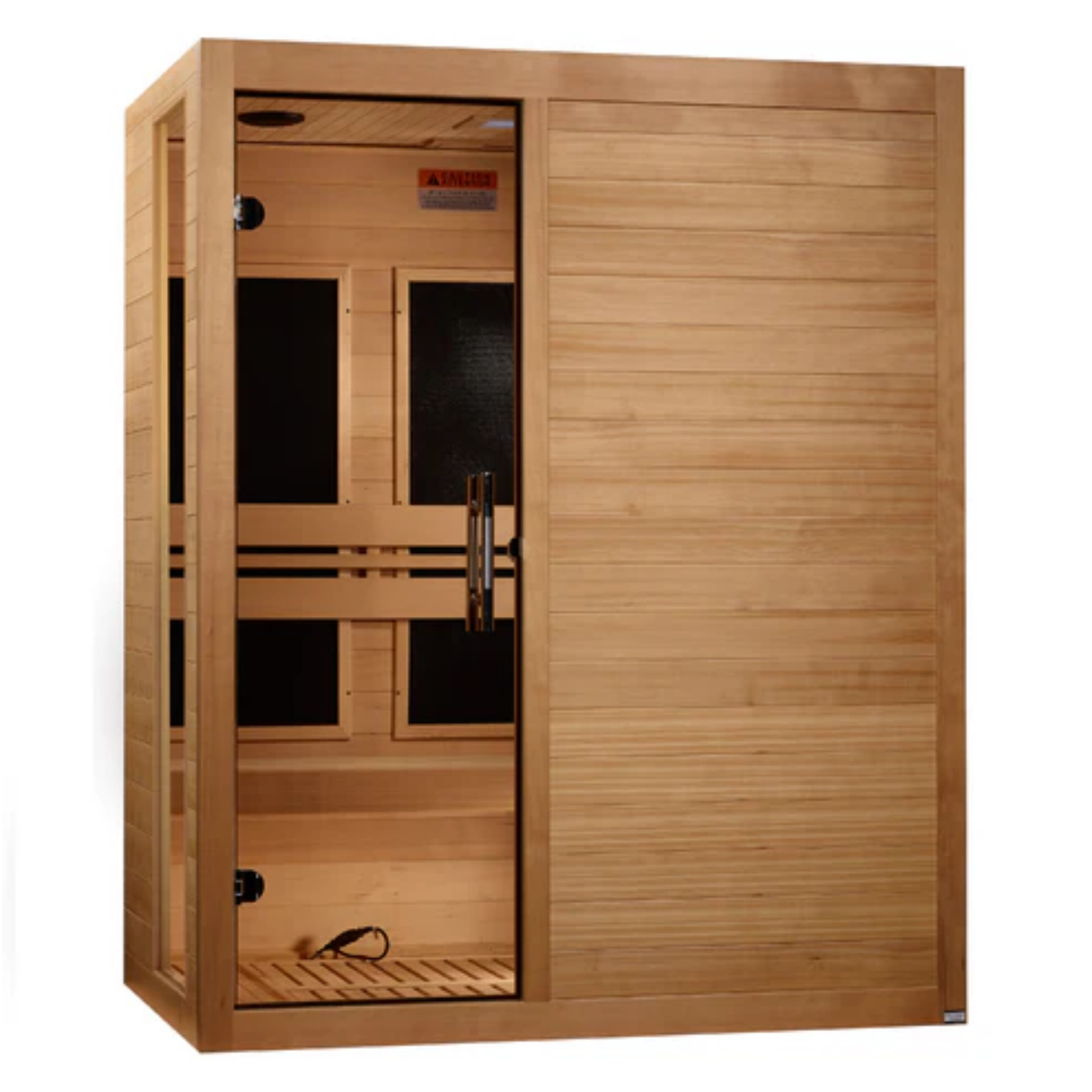 Golden Designs Dynamic "Toscana" 3-Person Low EMF FAR Infrared Sauna | DYN-6315-05