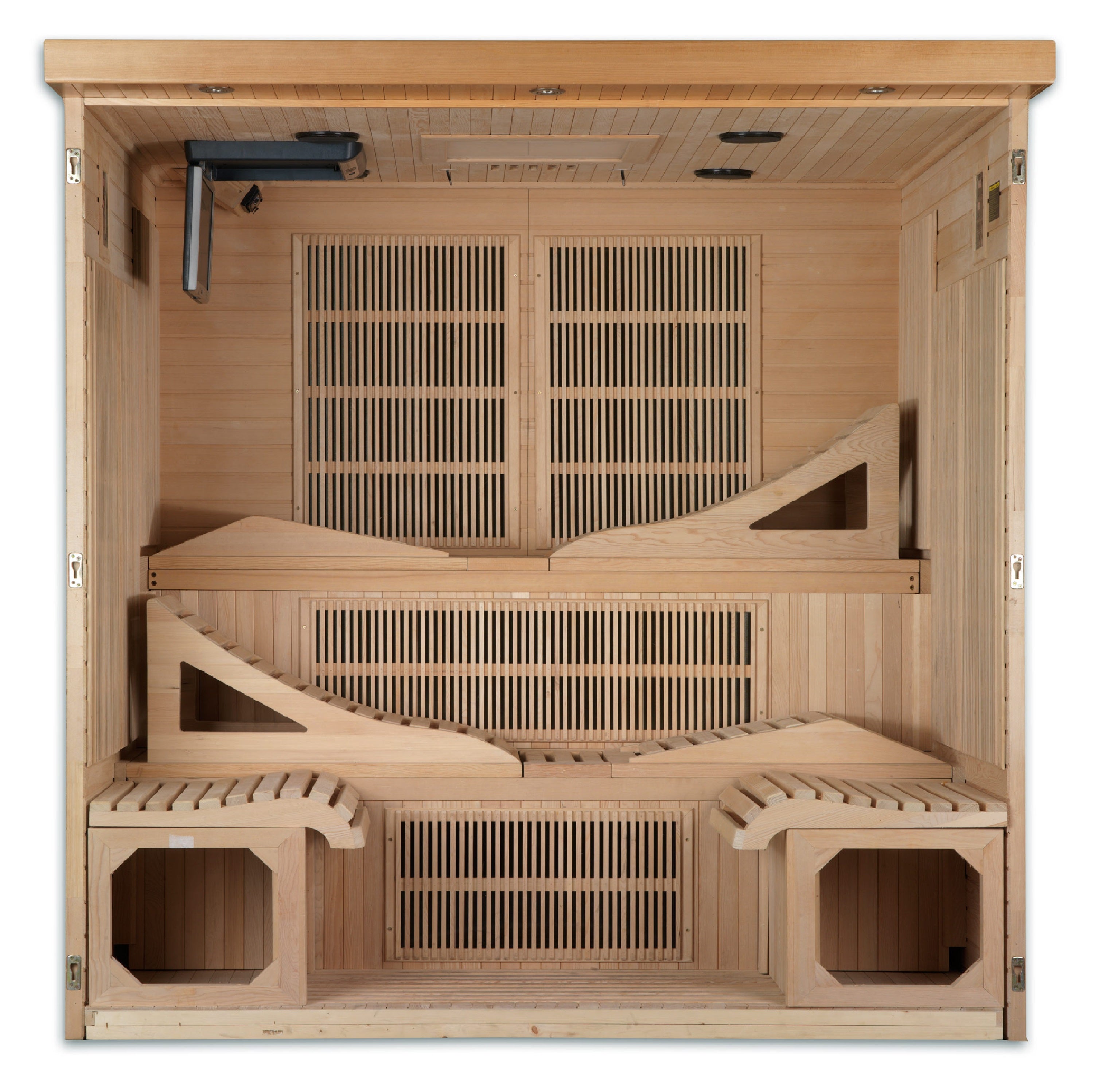 Golden Designs Monaco 6-Person PureTech™ Near Zero EMF Far Infrared Sauna | GDI-6996-01 Elite