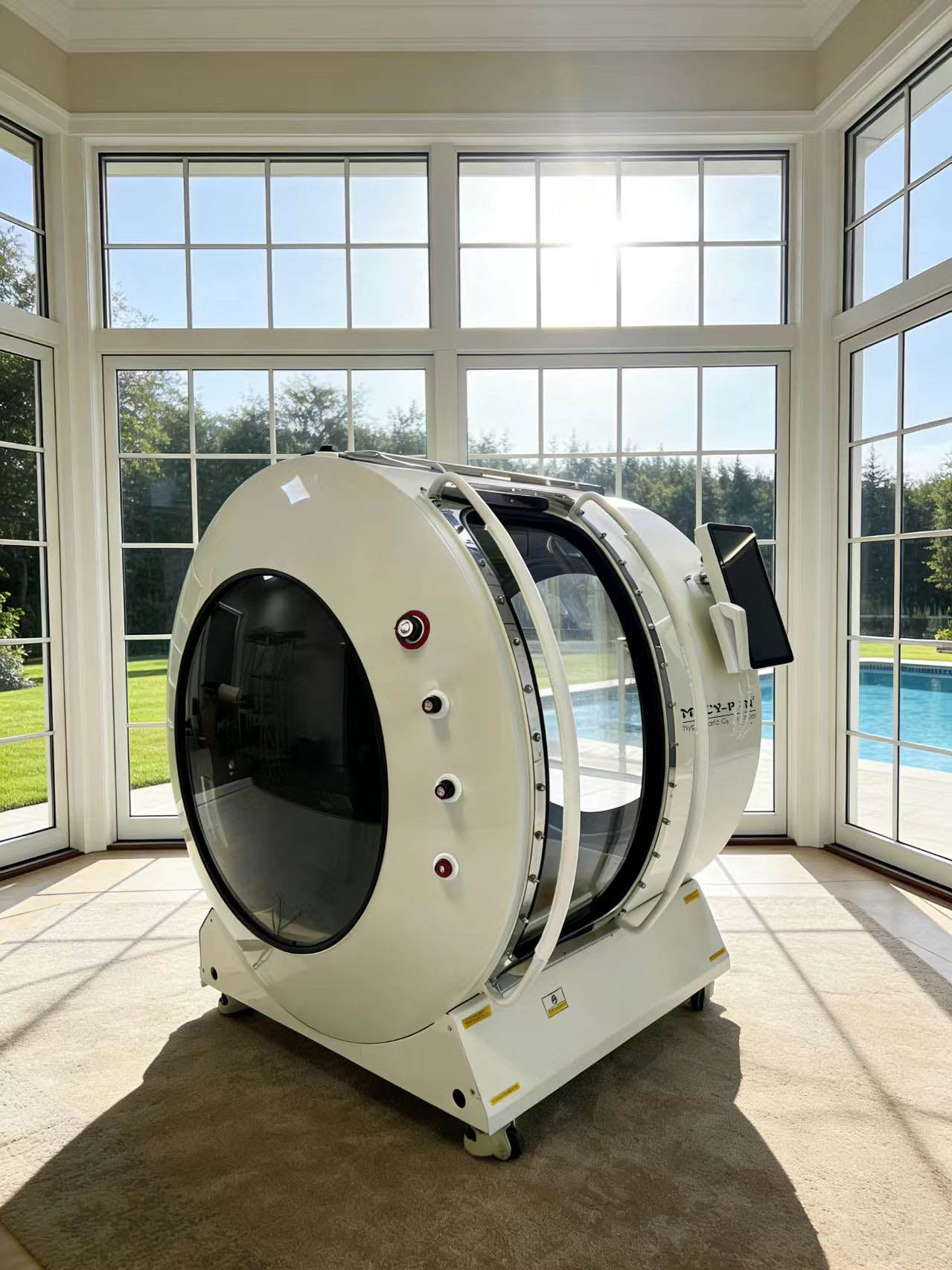 MP HE5000-Diamond  2.0 ATA Hard Shell Hyperbaric Chamber