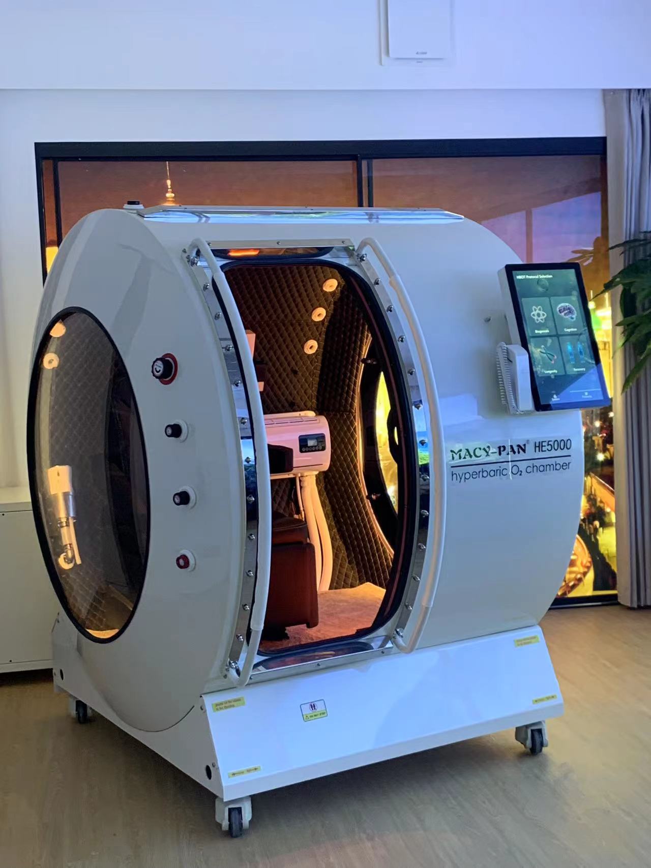 MP HE5000-Diamond  2.0 ATA Hard Shell Hyperbaric Chamber