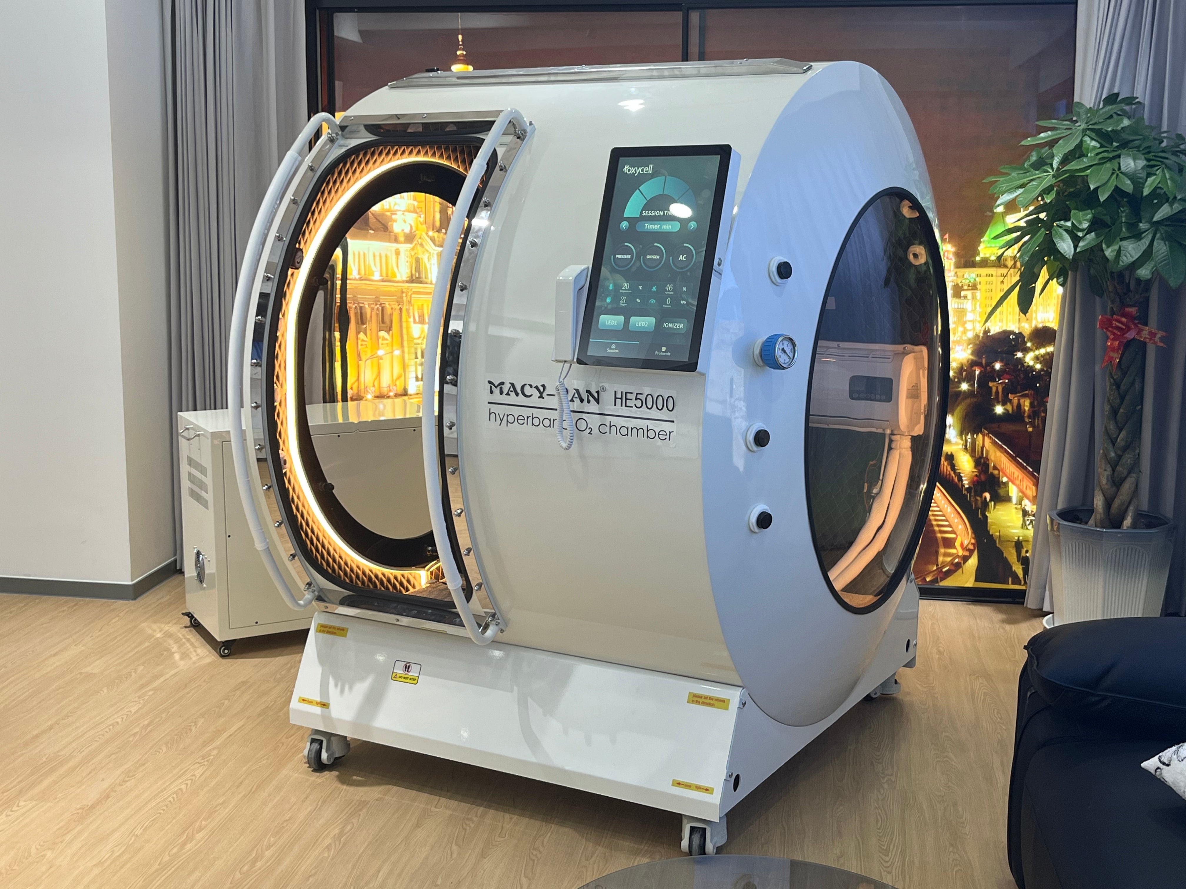 MP HE5000-Diamond  2.0 ATA Hard Shell Hyperbaric Chamber
