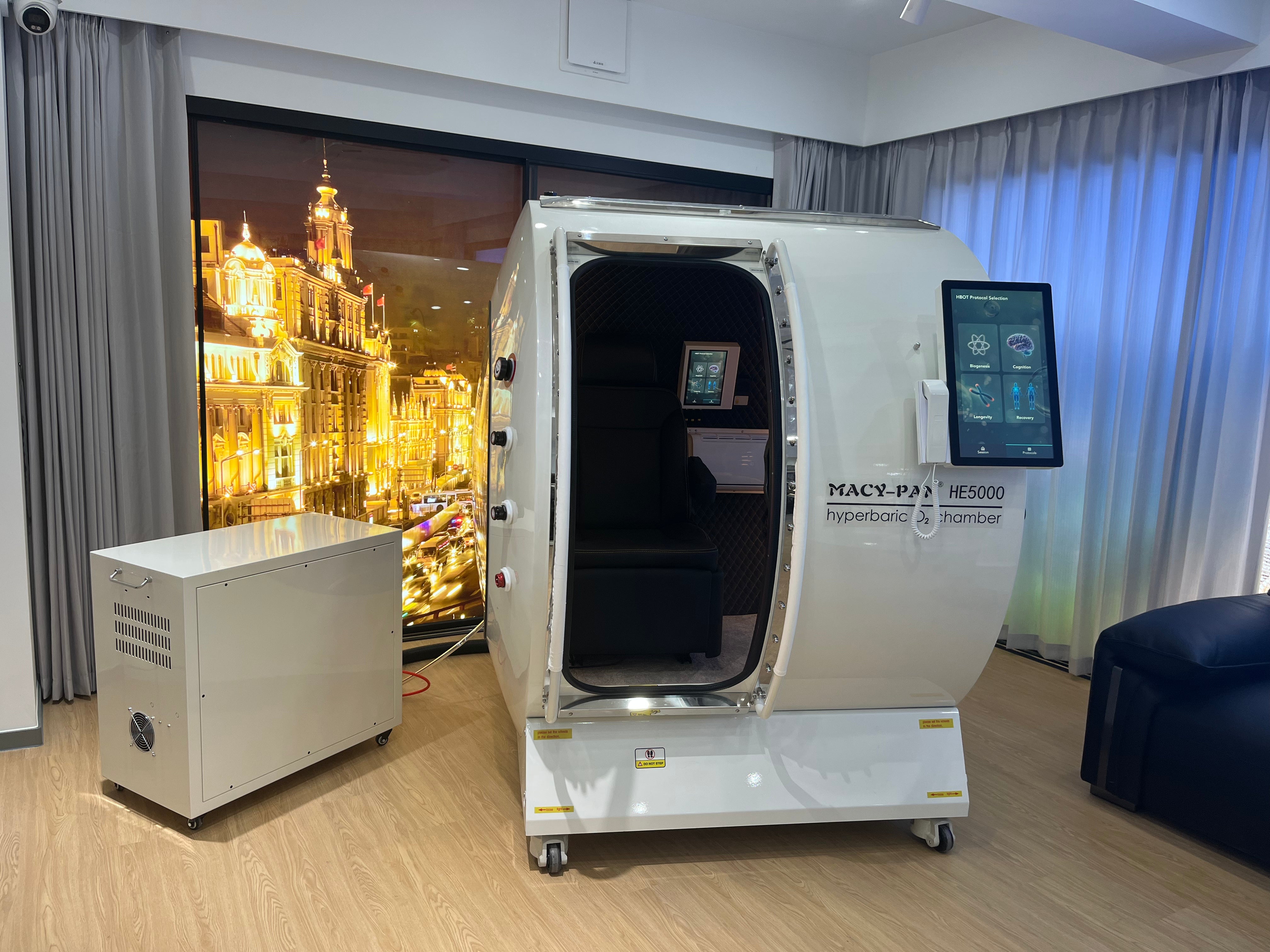 MP HE5000-Diamond  2.0 ATA Hard Shell Hyperbaric Chamber