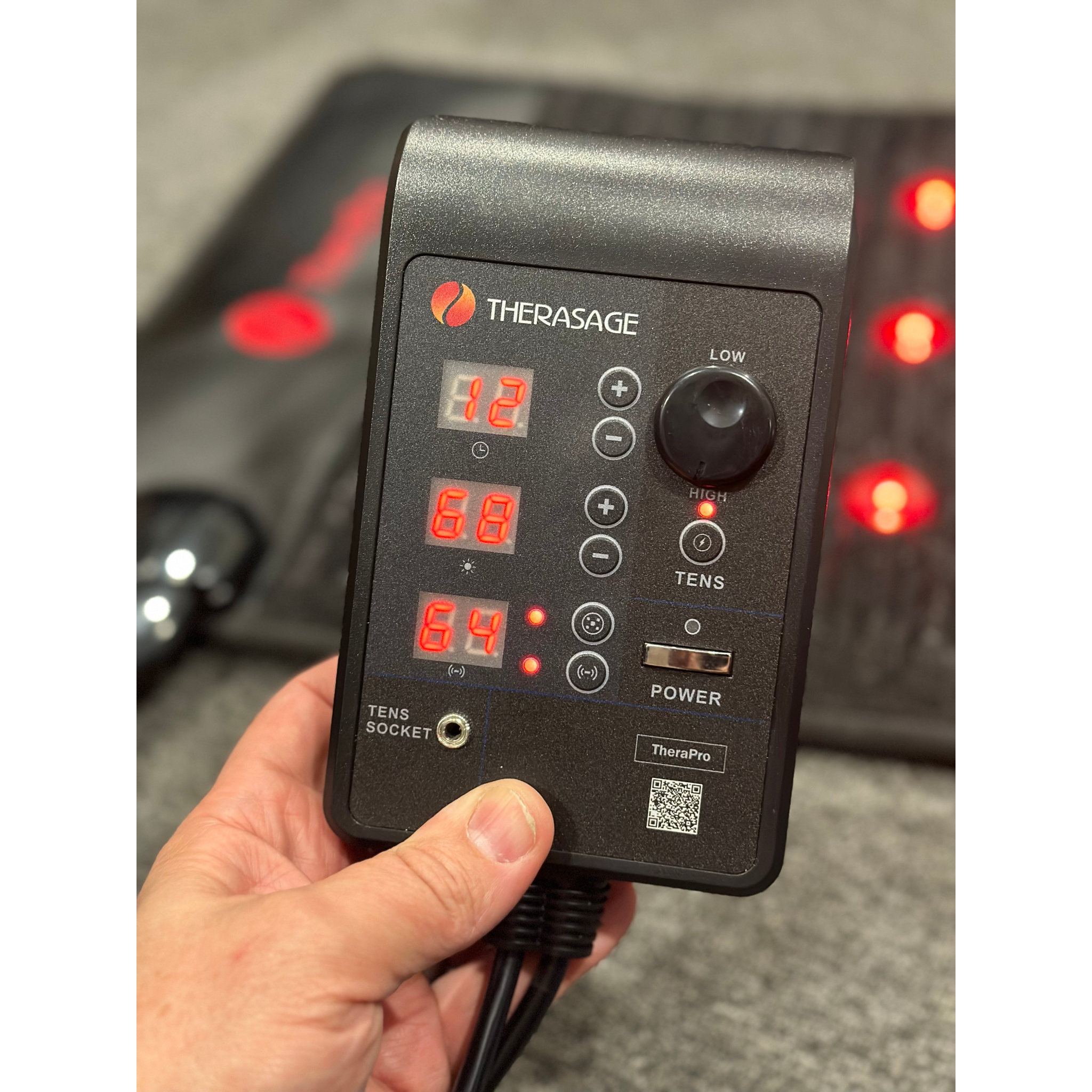 Therasage TheraPro - PEMF/Infrared/Red Light Pad (Regular)