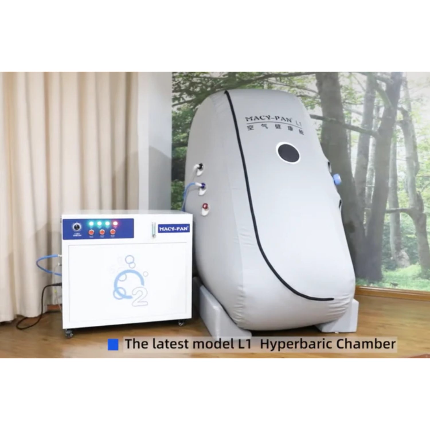 Macy-Pan L1 1.5 ATA Soft Sitting Hyperbaric Chamber