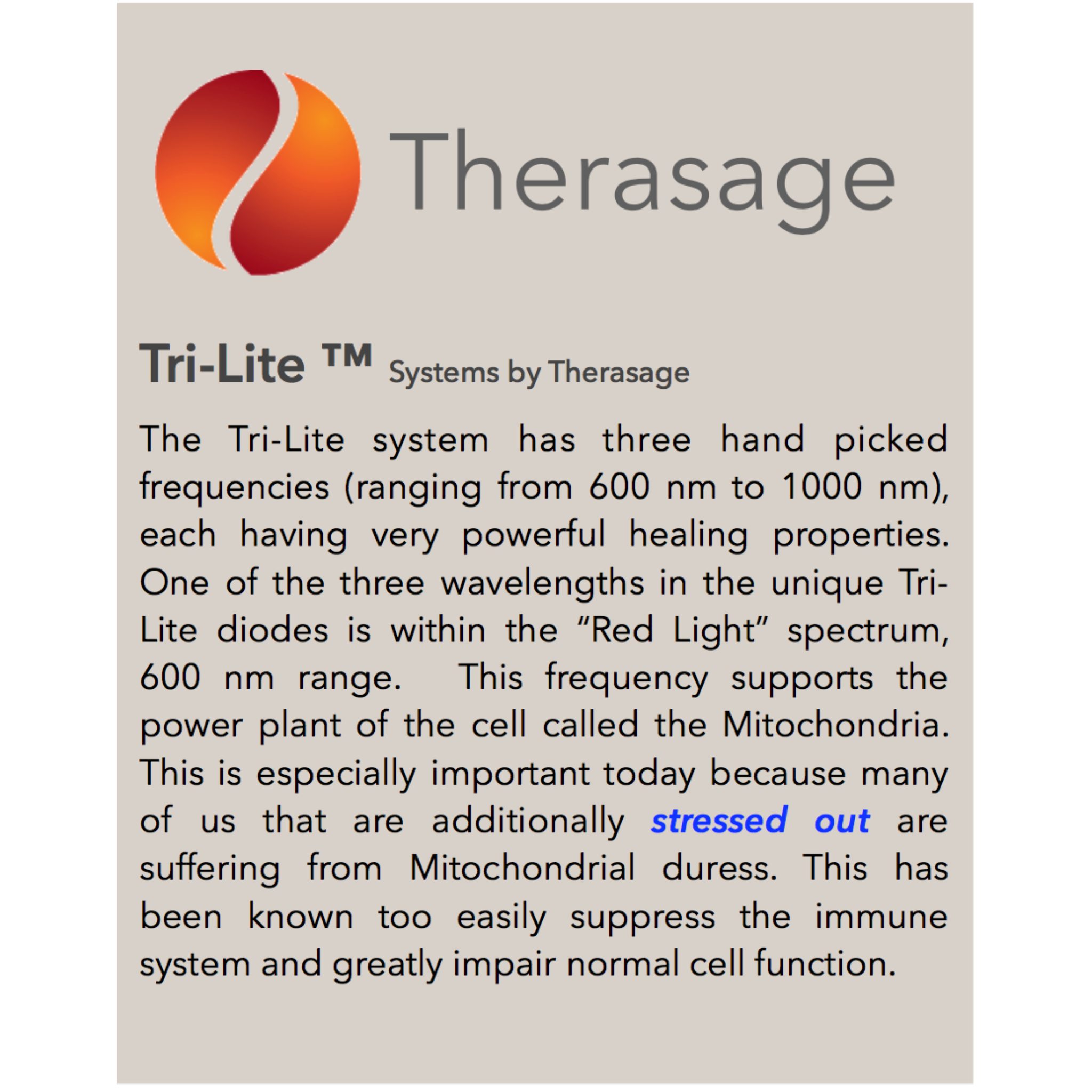 Therasage Thera Tri-Lite