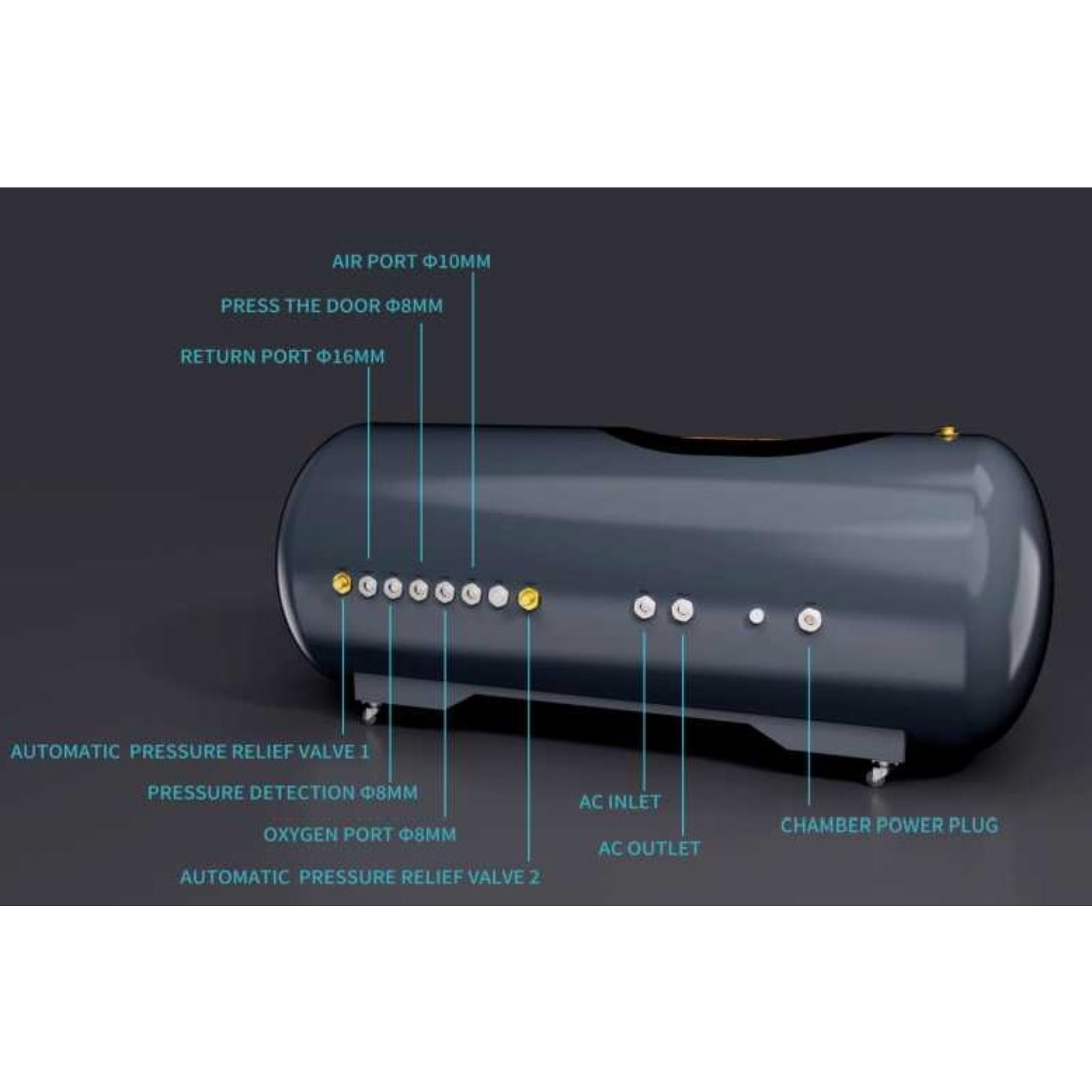 Oxy Air 2.0 ATA 30" Composite Chamber