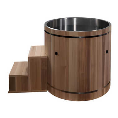 Barrel – Ultra Stainless Steel with Pacific Cedar Exterior Model: DCT-B-042-USSPC