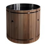 Barrel – Ultra Stainless Steel with Pacific Cedar Exterior Model: DCT-B-042-USSPC