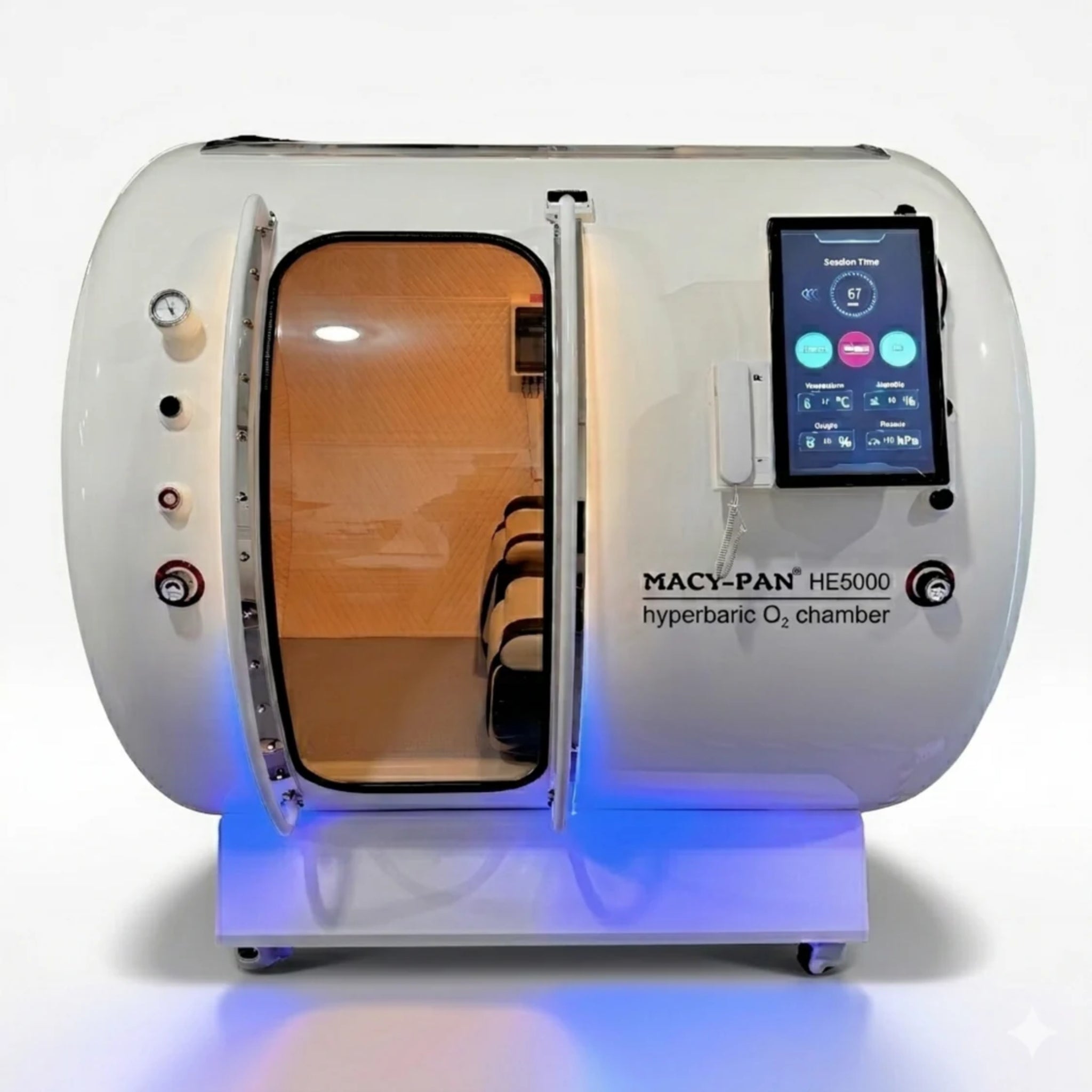 Macy-Pan HE5000 2.0 ATA Hard Shell Hyperbaric Chamber