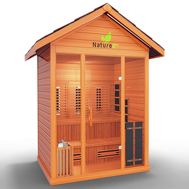 Nature 8 Plus Medical Sauna - Indoor or Outdoor Sauna