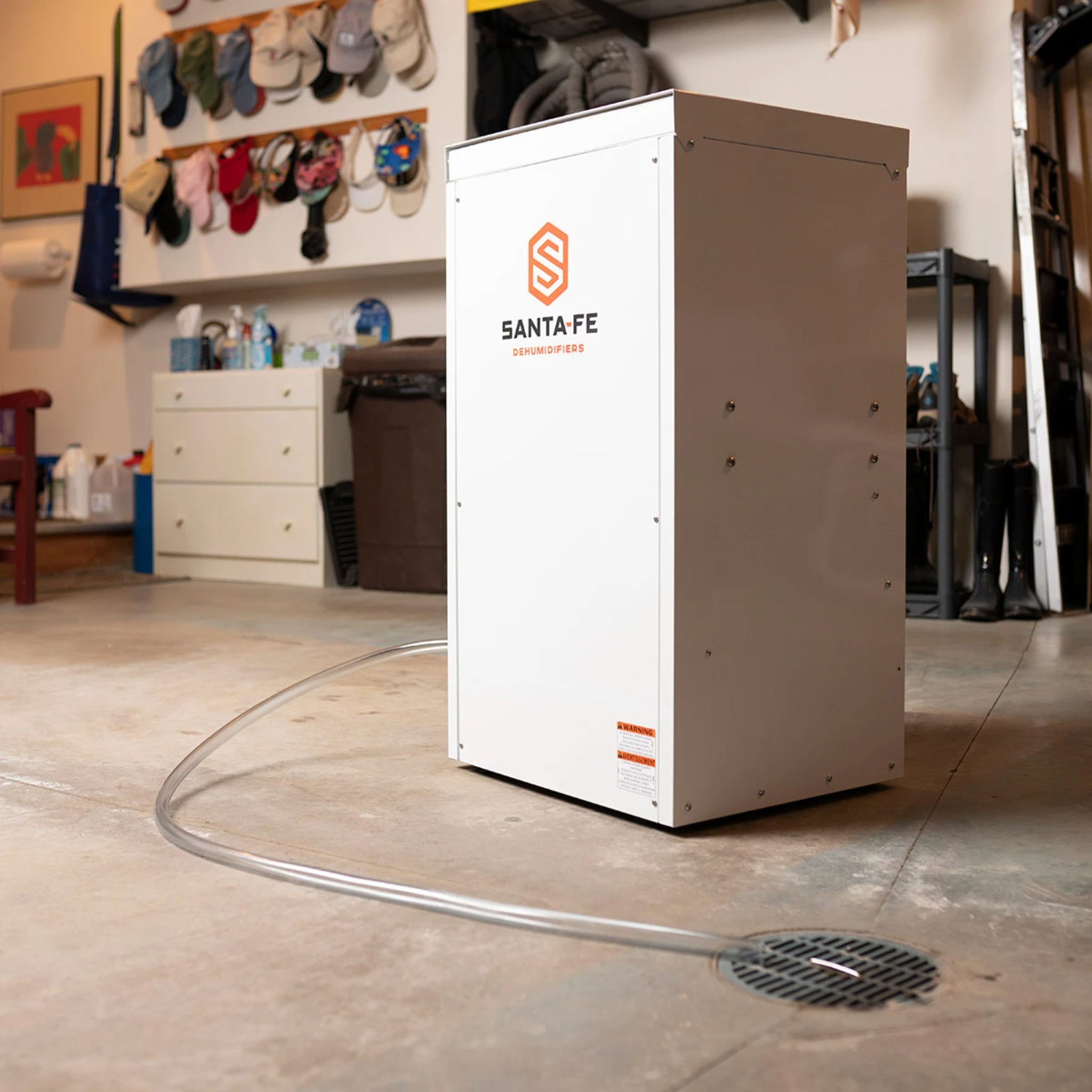 Santa Fe Classic Dehumidifier – 116 Pint, High-Capacity for Finished Spaces (4044710)