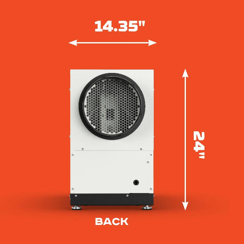 Santa Fe Ultra V155 Whole House Ventilating Dehumidifier with HVAC Integration  (4047300)