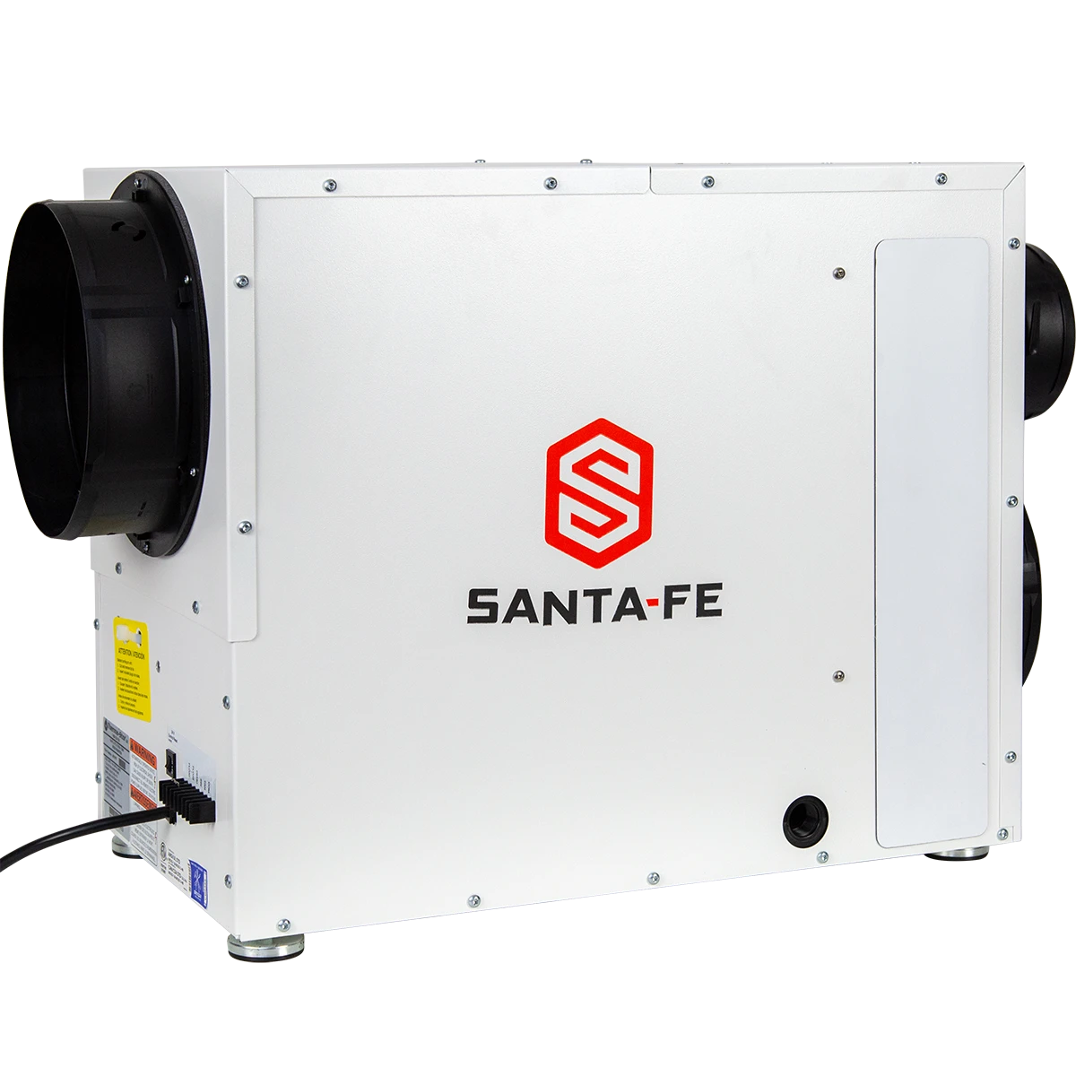 Santa Fe Ultra120-120 Pint Whole-House Dehumidifier, Ductable with HVAC Integration (4044400)