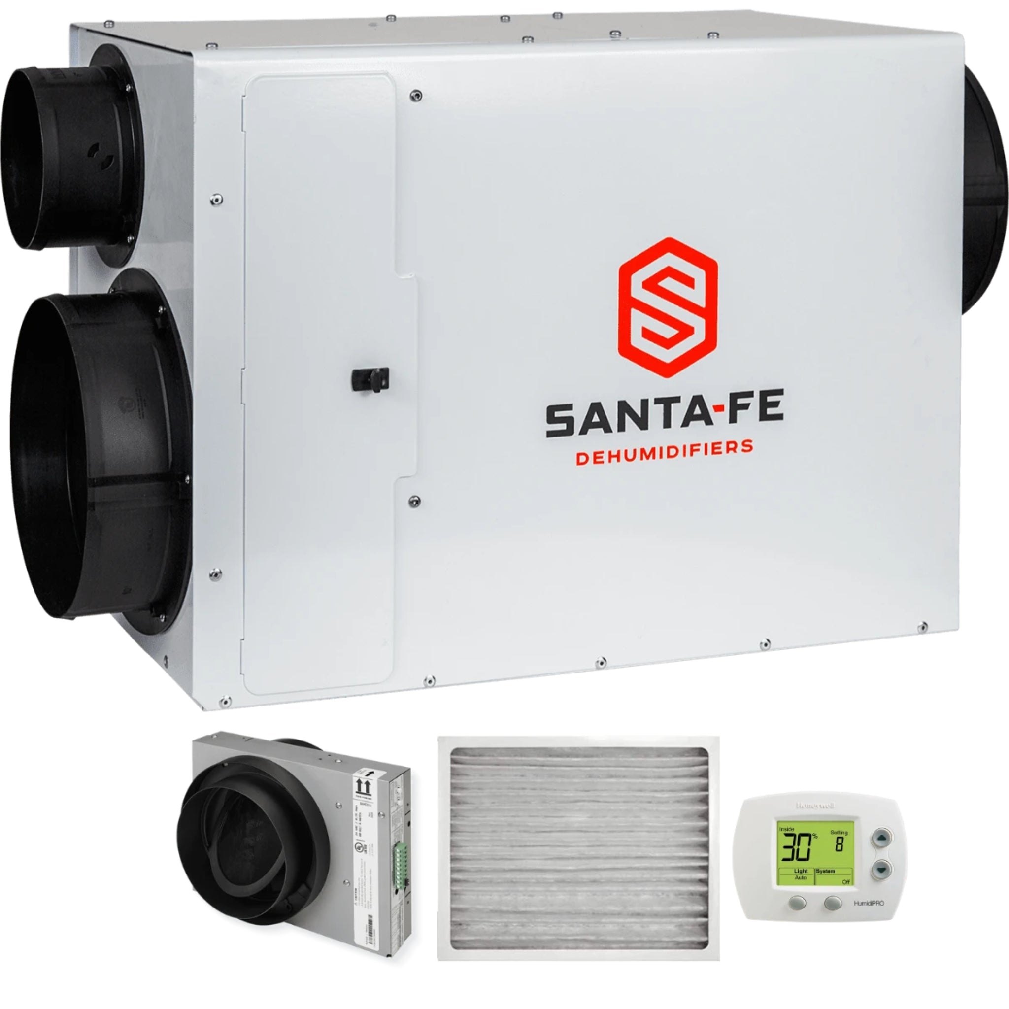 Santa Fe Ultra98  Whole House Dehumidifier, Ductable with HVAC Integration (4044300)